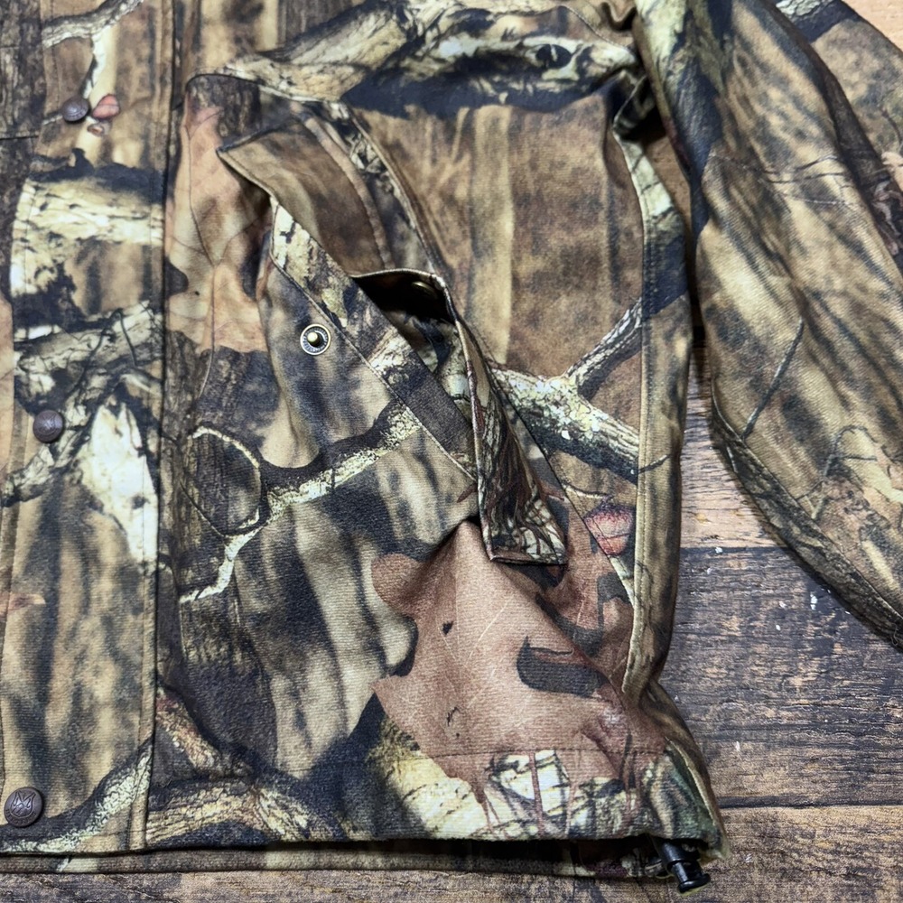 Herter's Coat Camo Mossy‎ Oak Break Up Jacket Hooded Men Sz Small - Picture 6 of 14